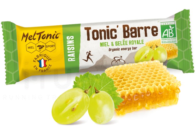 MelTonic Etui Tonic'Barre BIO - Raisin Miel 