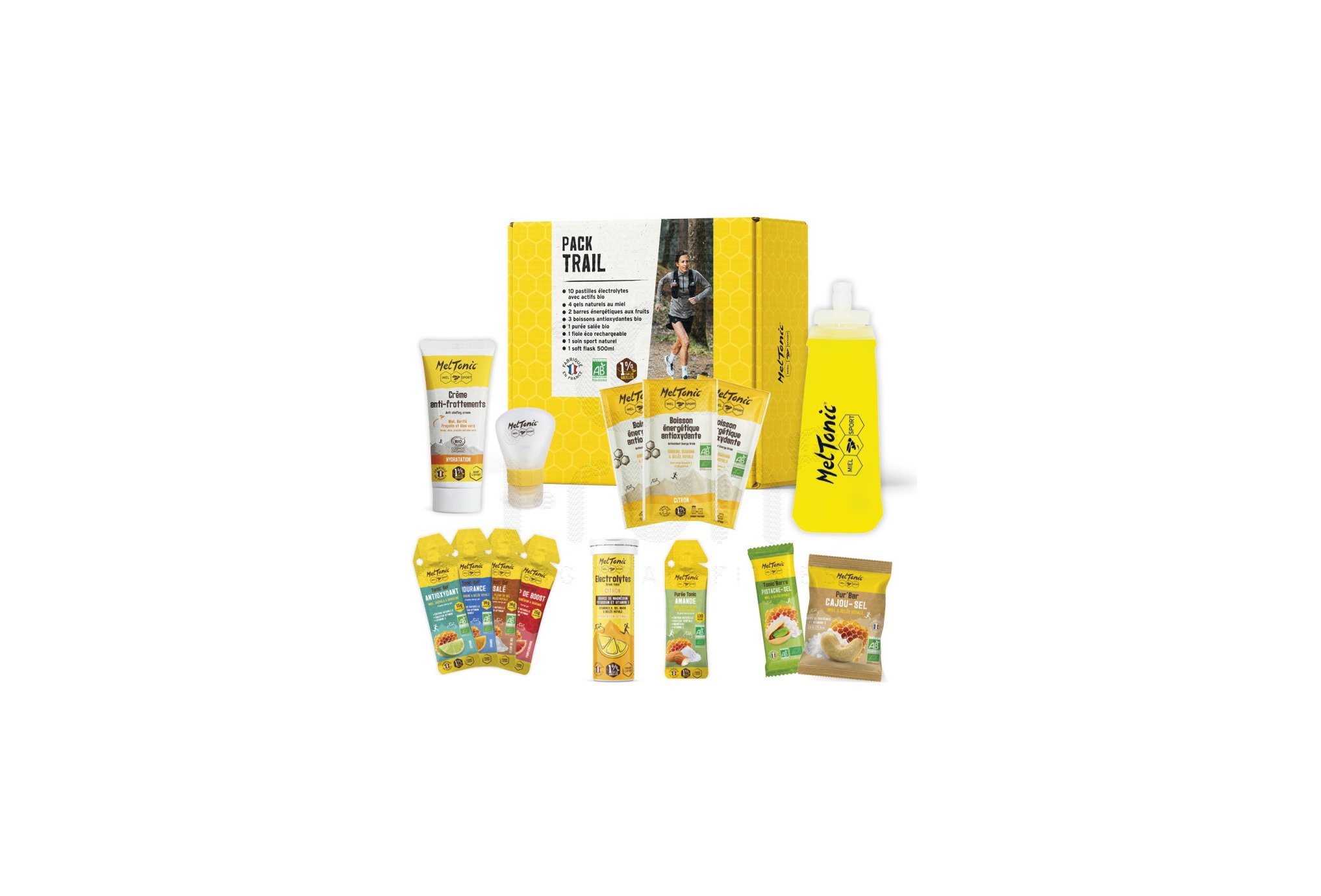 MelTonic Pack Trail - Boisson �nerg�tique Antioxydante saveur citron