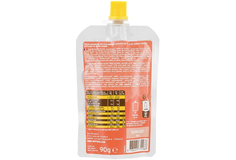 MelTonic Protein puree Banana Strawberry