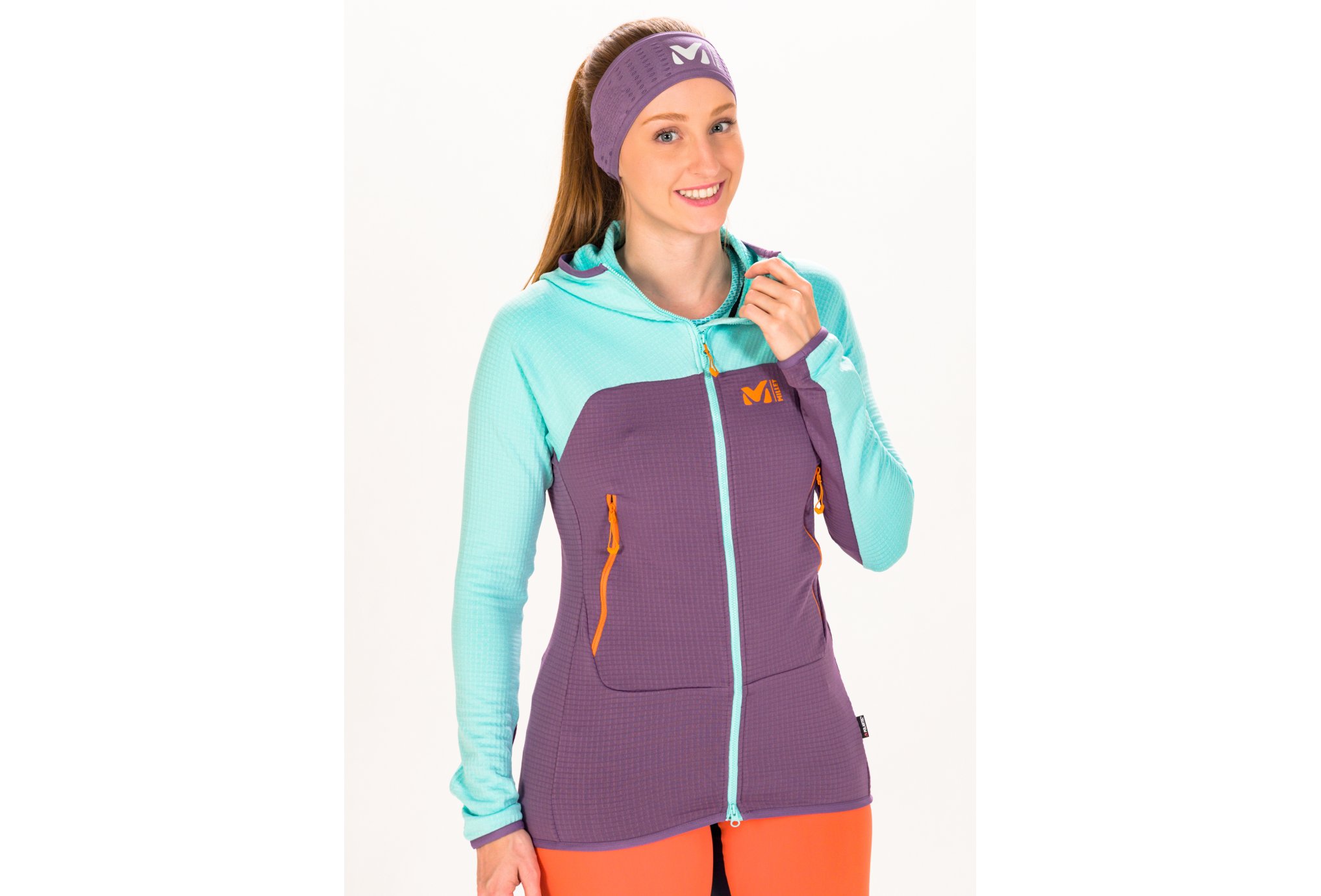 Millet Fusion Grid W vêtement running femme