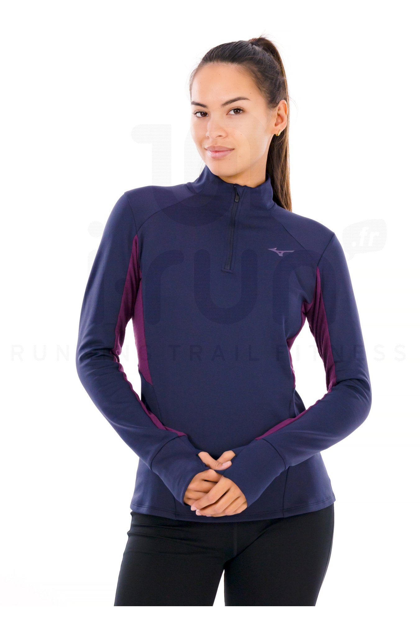Mizuno Active Warmalite 1/2 Zip Damen