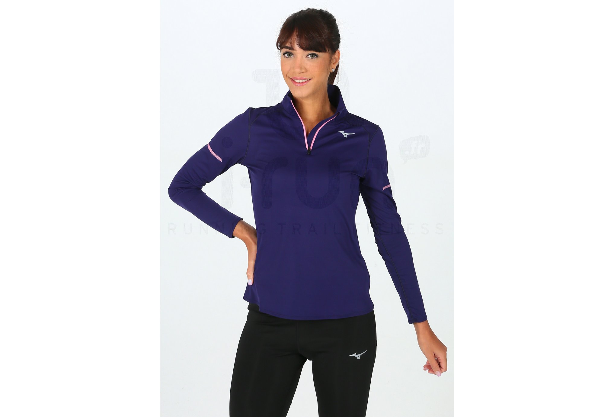 Mizuno camiseta manga larga Alpha