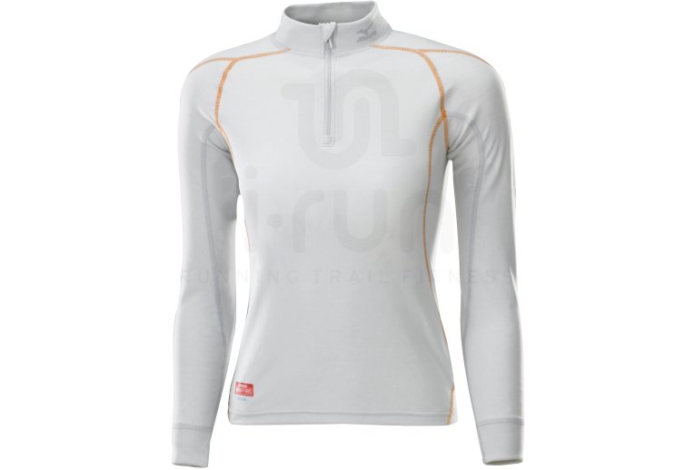 Mizuno Breat Thermo 1/2 Zip Junior gris 