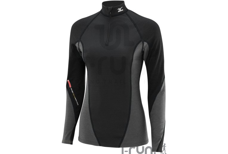 Mizuno Breath Thermo L/S 1/2 Zip Middle Weight Virtual Body W 