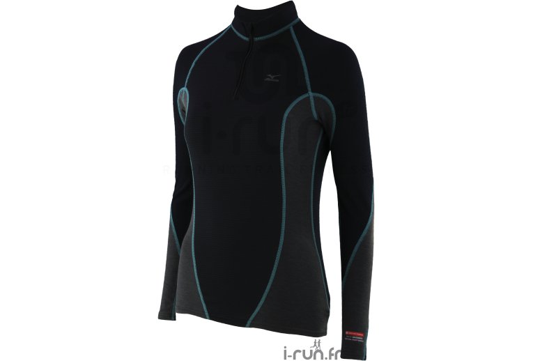 Mizuno Breath Thermo L/S 1/2 Zip Middle Weight Virtual Body W 