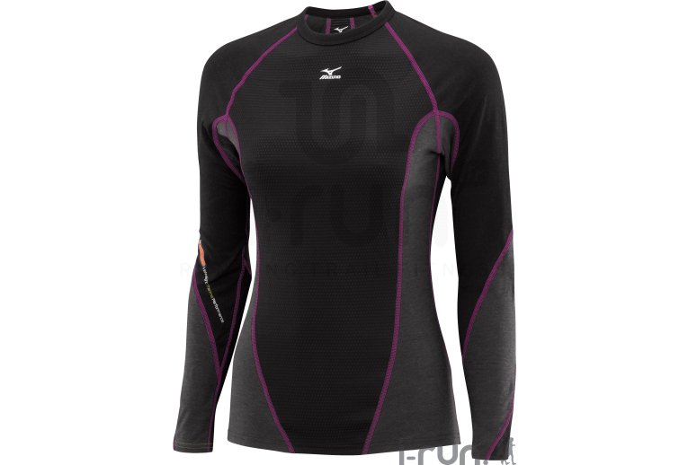 Mizuno Breath Thermo L/S Middle Weight Virtual Body W 