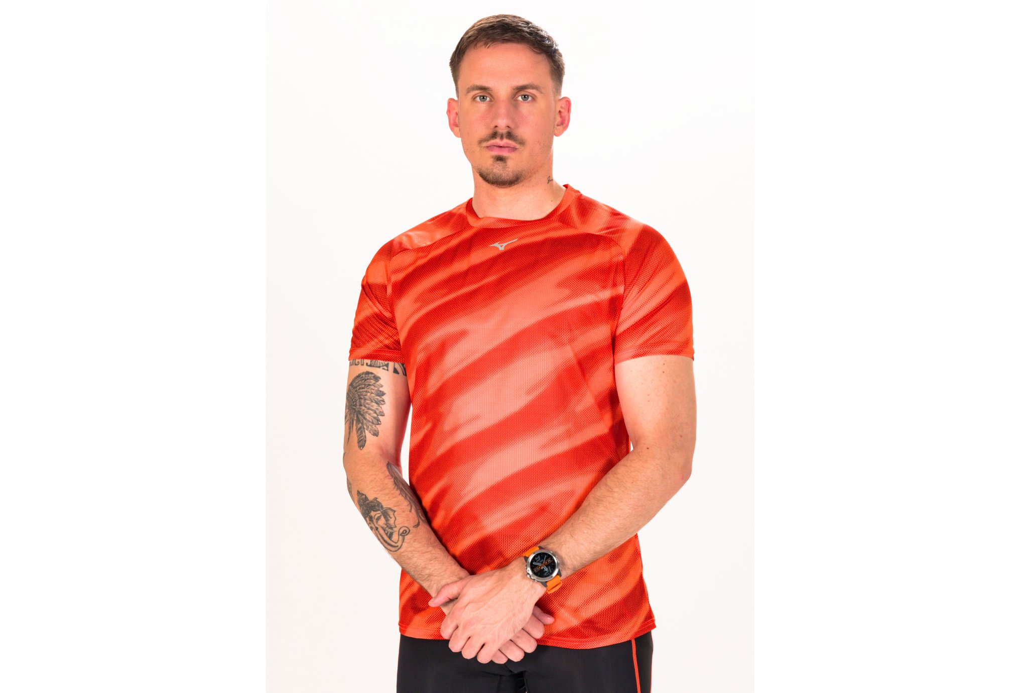 Mizuno DryAeroFlow Graphic M vêtement running homme