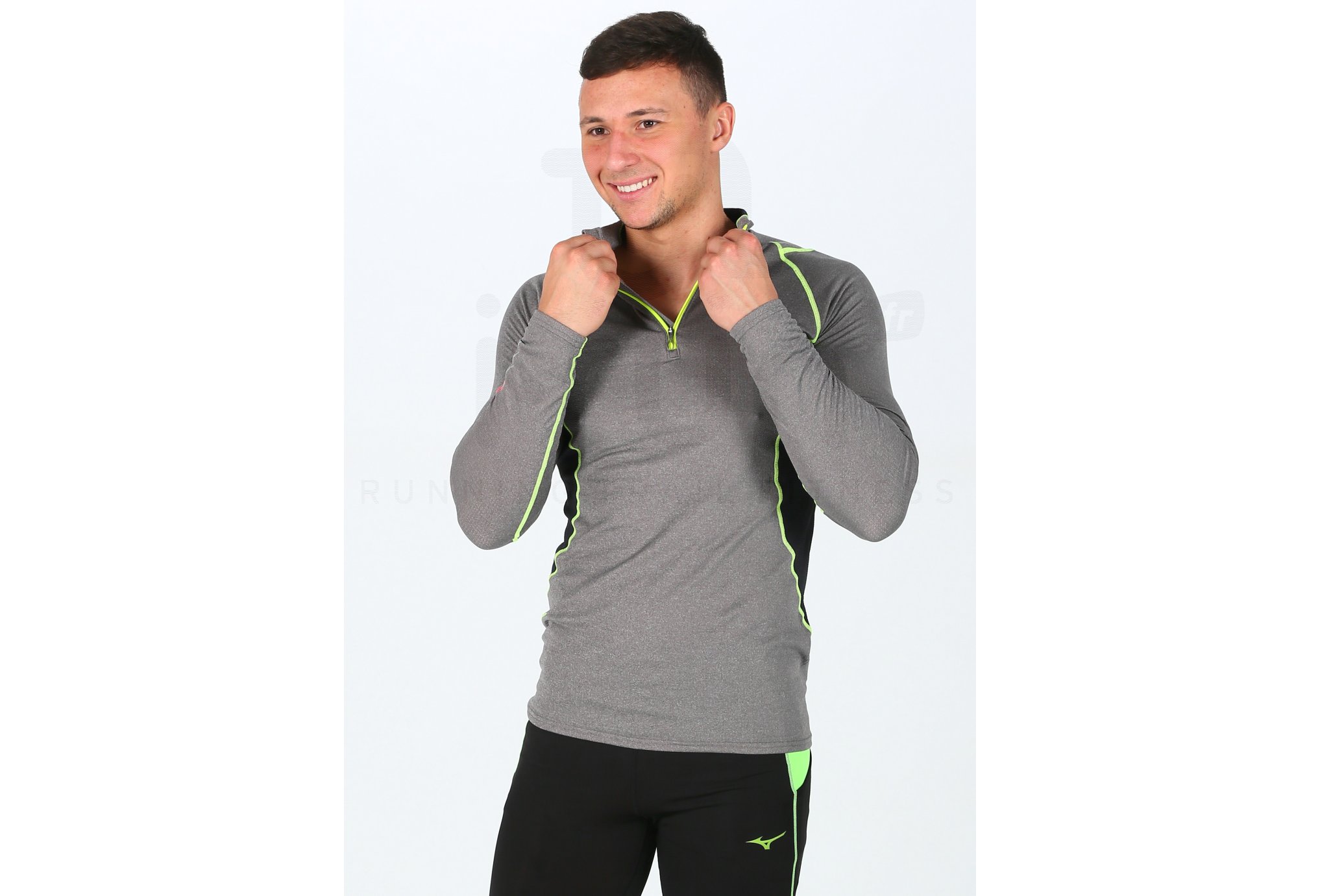 Mizuno Camiseta manga larga Merino Wool 1/2 Zip
