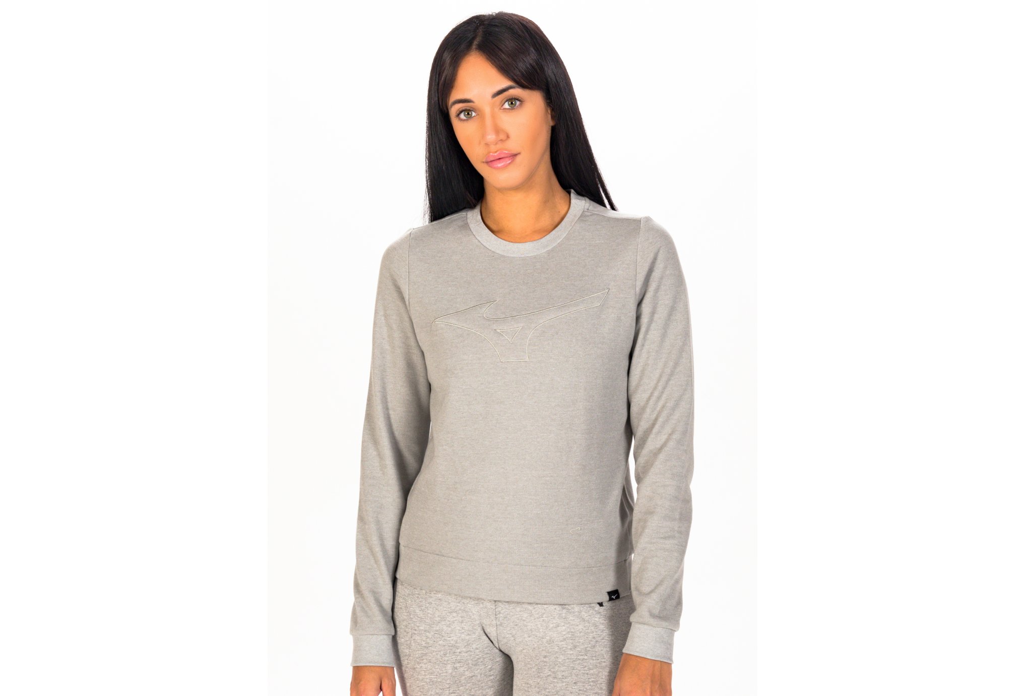 Mizuno Runbird Crew W vêtement running femme déstockage