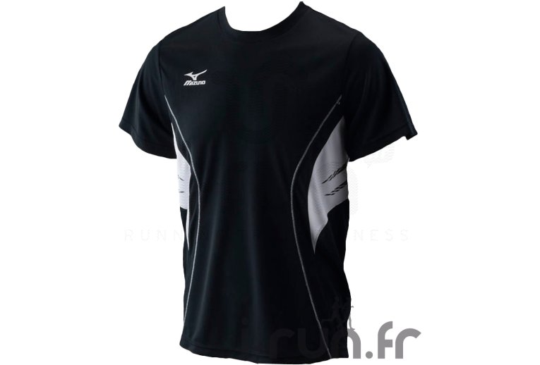 Mizuno T/S Team Running Noir 