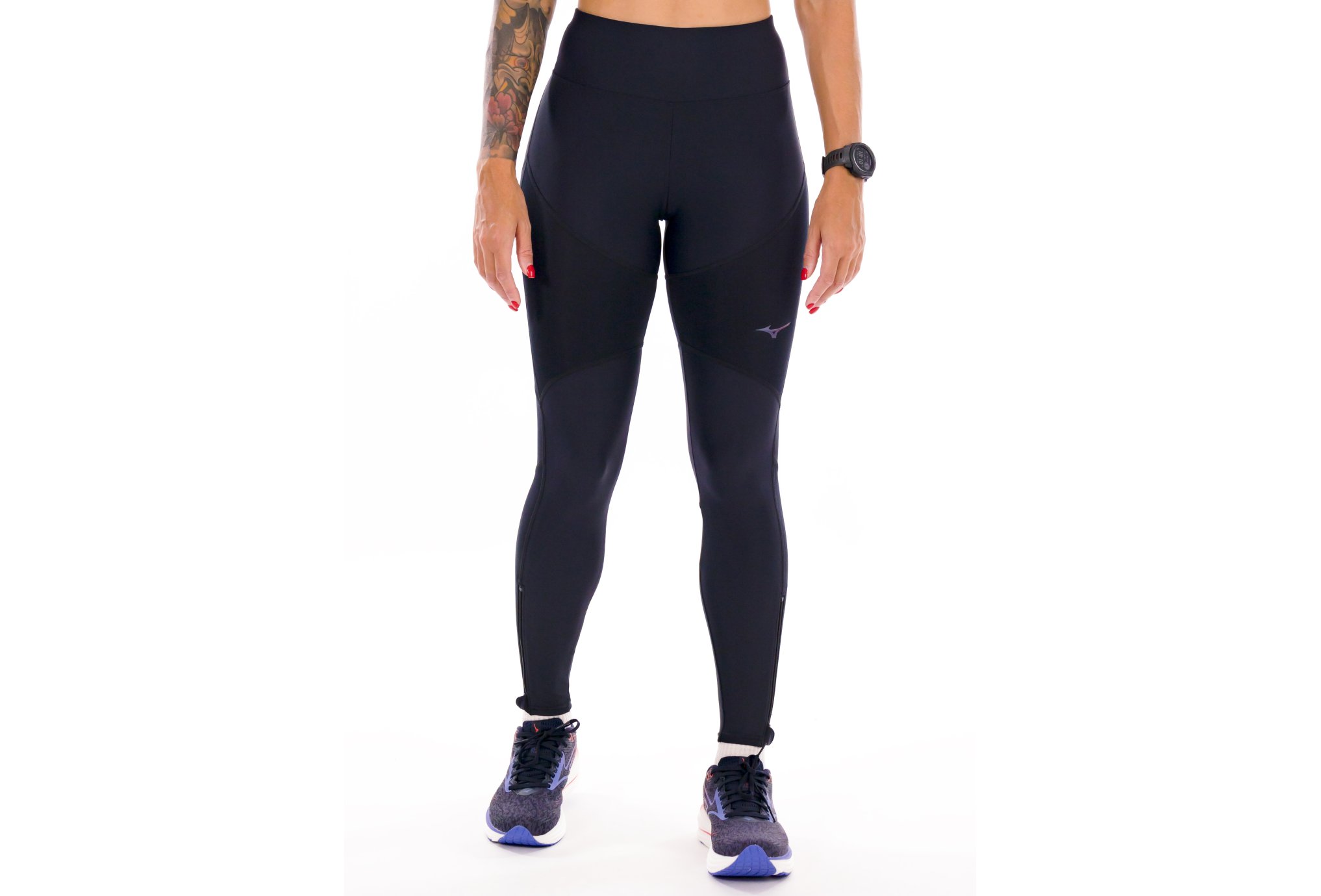 Mizuno - Collant Tech Thermal Charge - Noir - pour Femme - taille M