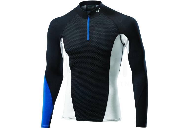 Mizuno Tee-shirt Breath Thermo Virtual Body G1 1/2 zip M 