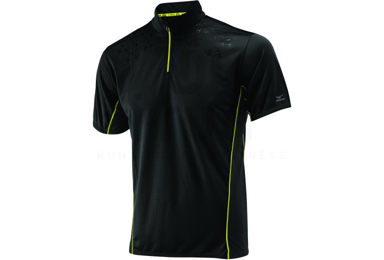 Mizuno Tee-shirt DryLite Hex 1/2 zip M 