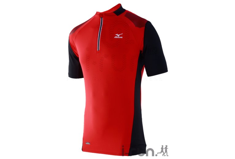 Mizuno Tee-shirt Trail Half 1/2 zip M 