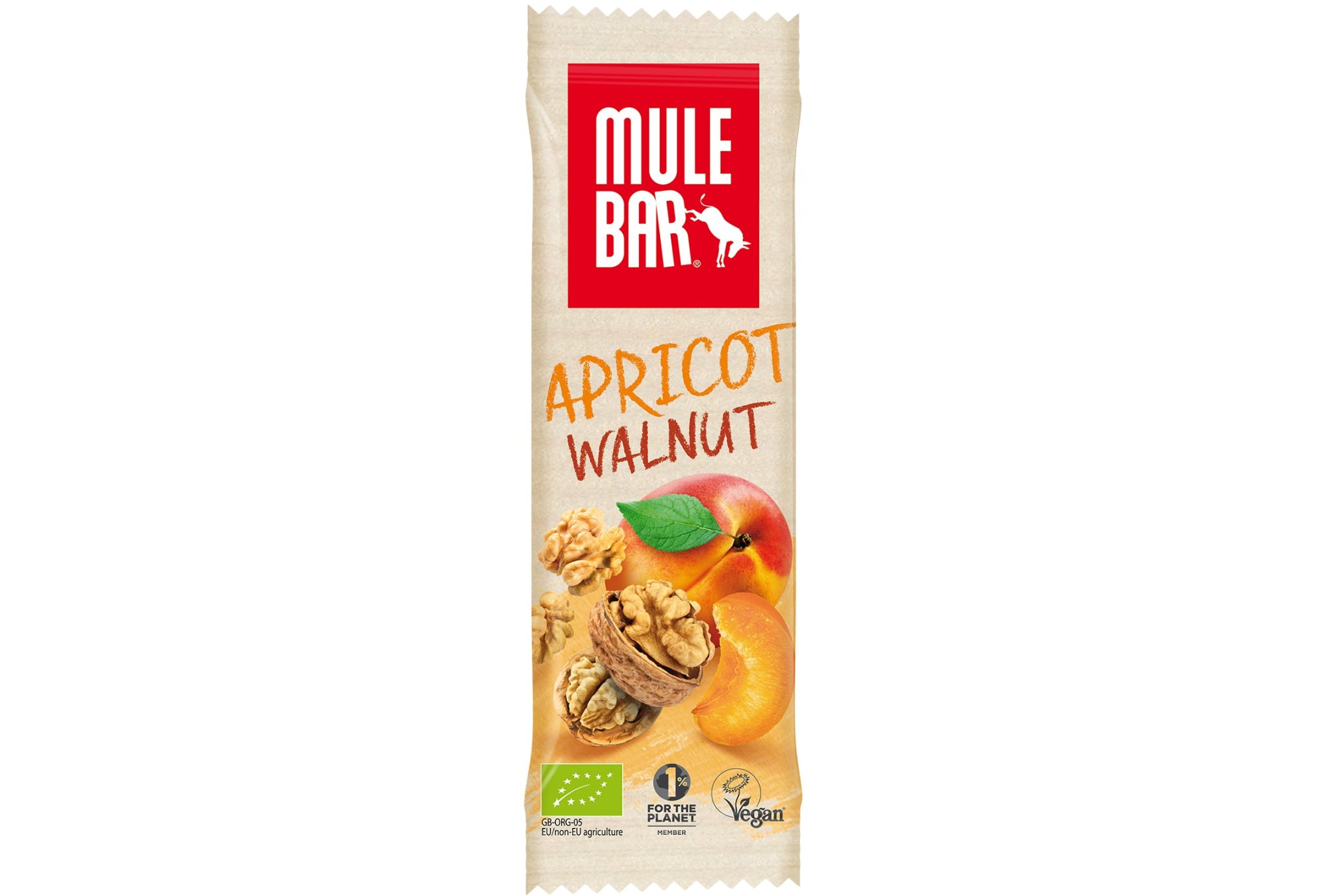 Mulebar Barra energ�tica Hunza Nut- Albaricoque/nuez