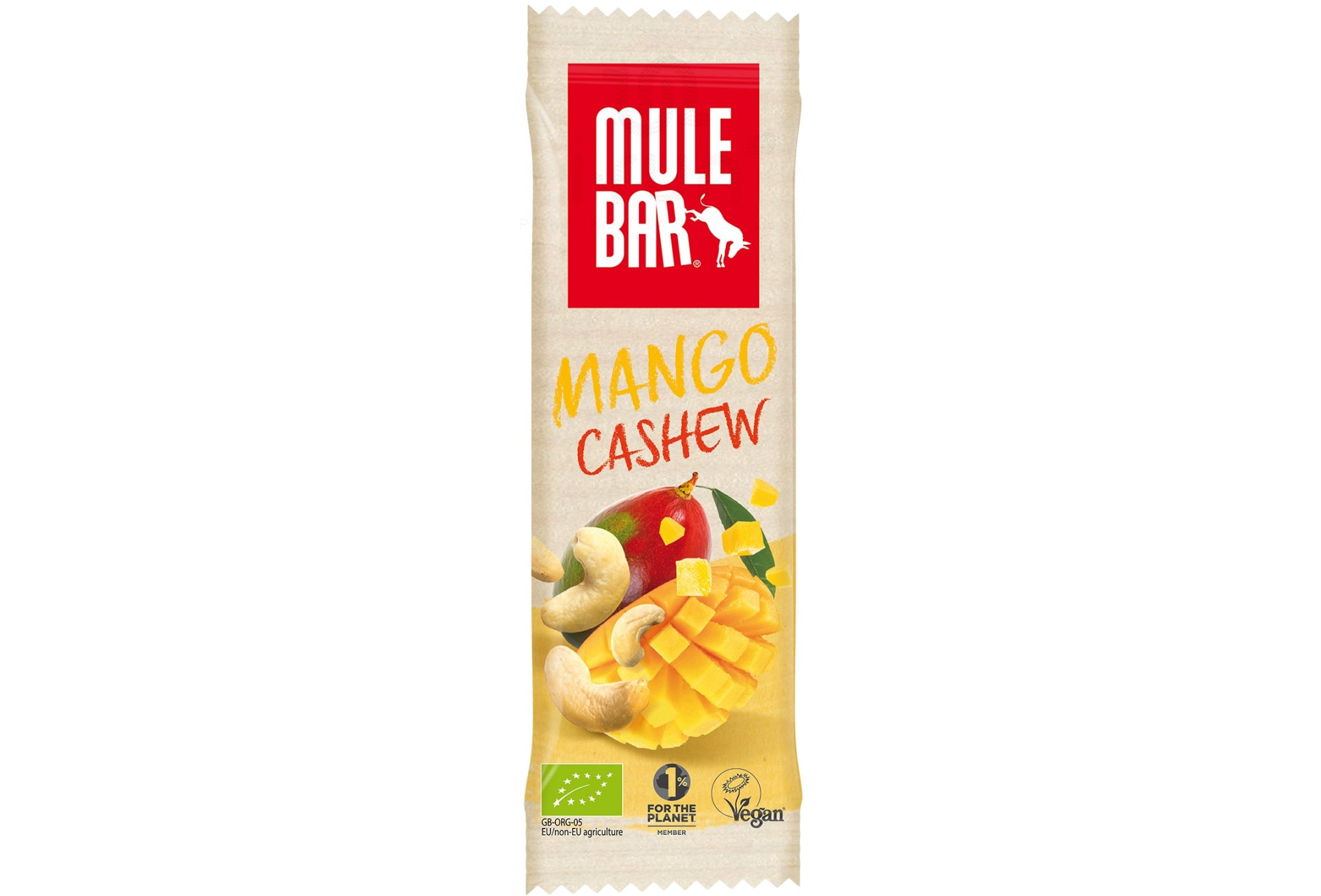 Mulebar Barra energ�tica Mango Tango -Mango/anacardo