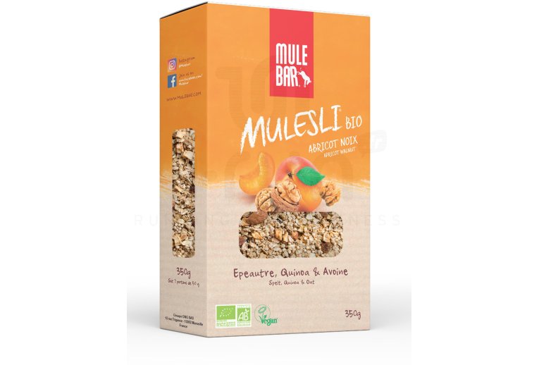 Mulebar Mulesli Abricot Noix Bio 
