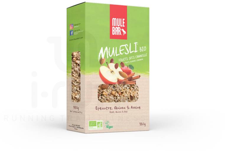 Mulebar Mulesli Pomme Cannelle Bio 