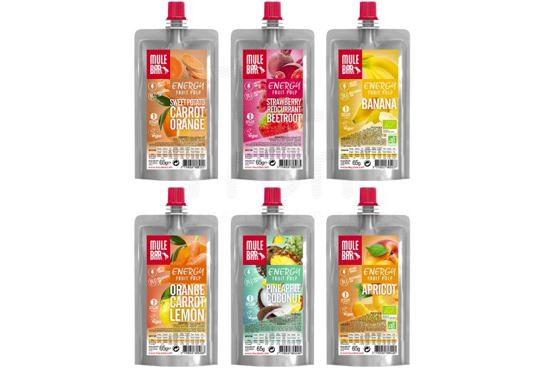 Mulebar Pack Pulpes de fruits 