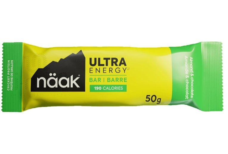 Naak Ultra Energy Energy Bar - almonds and chocolate