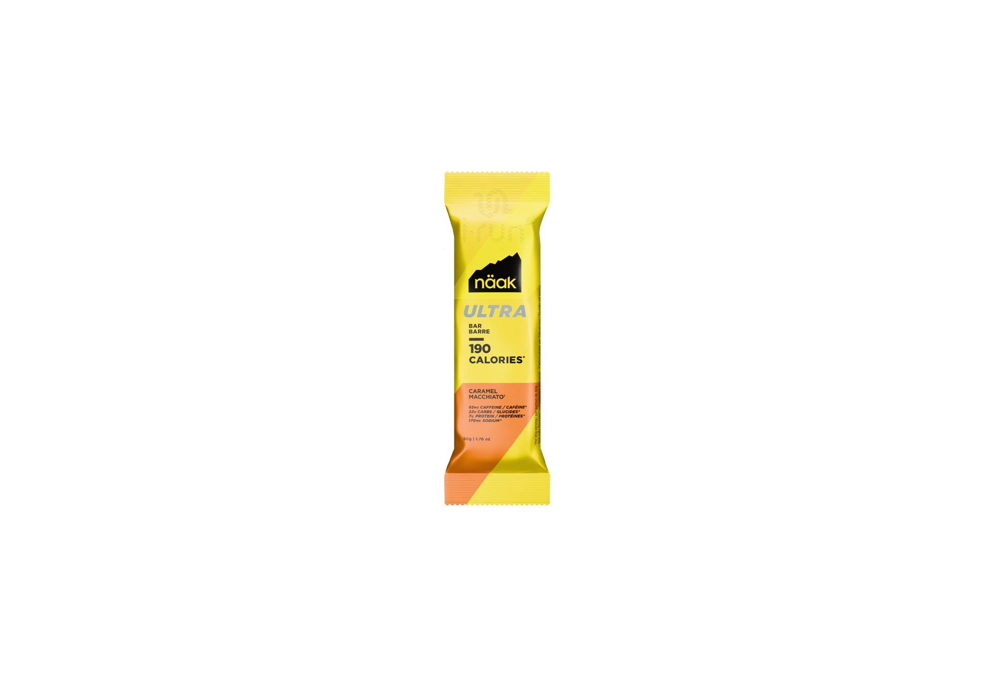 Naak Barre ?nerg?tique Ultra Energy Caf?ine - caramel macchiato