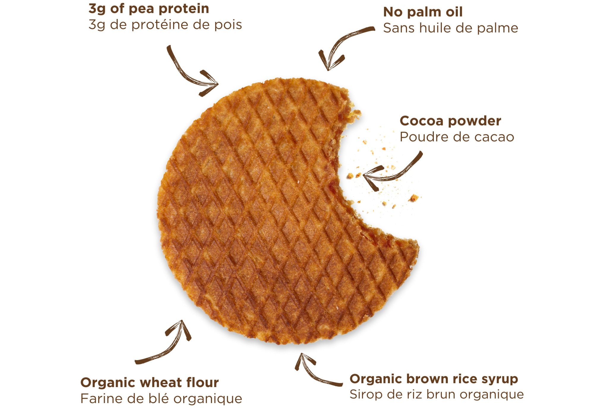 Naak Gaufre ?nerg?tique Ultra Energy - chocolat