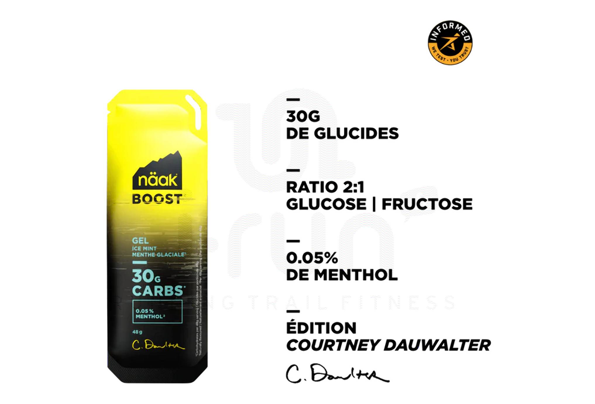 Naak Gel Boost Energy - 40 g 48g Eiskalter Minze