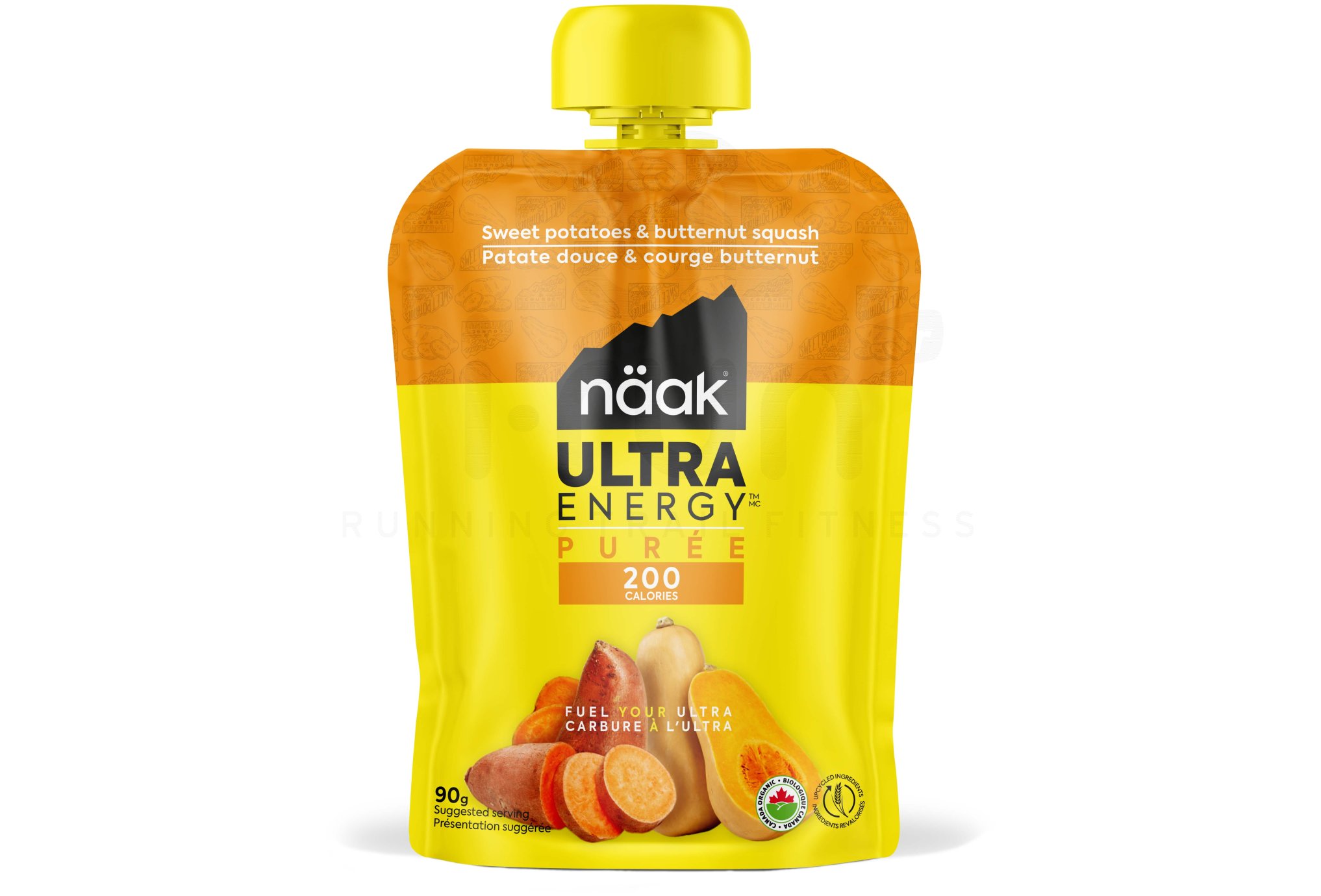 Naak Purea Ultra Energy - patate dolci e zucca butternut Patata dolce e zucca butternut 90g