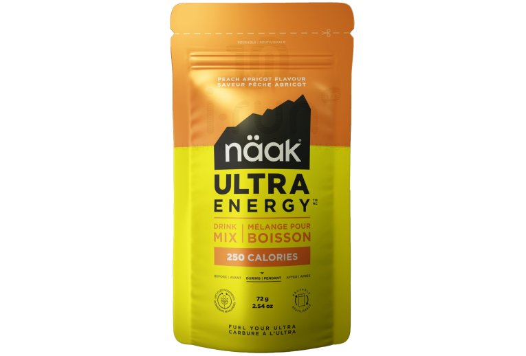 Naak Ultra Energy - citron vert - 72 g peach apricot
