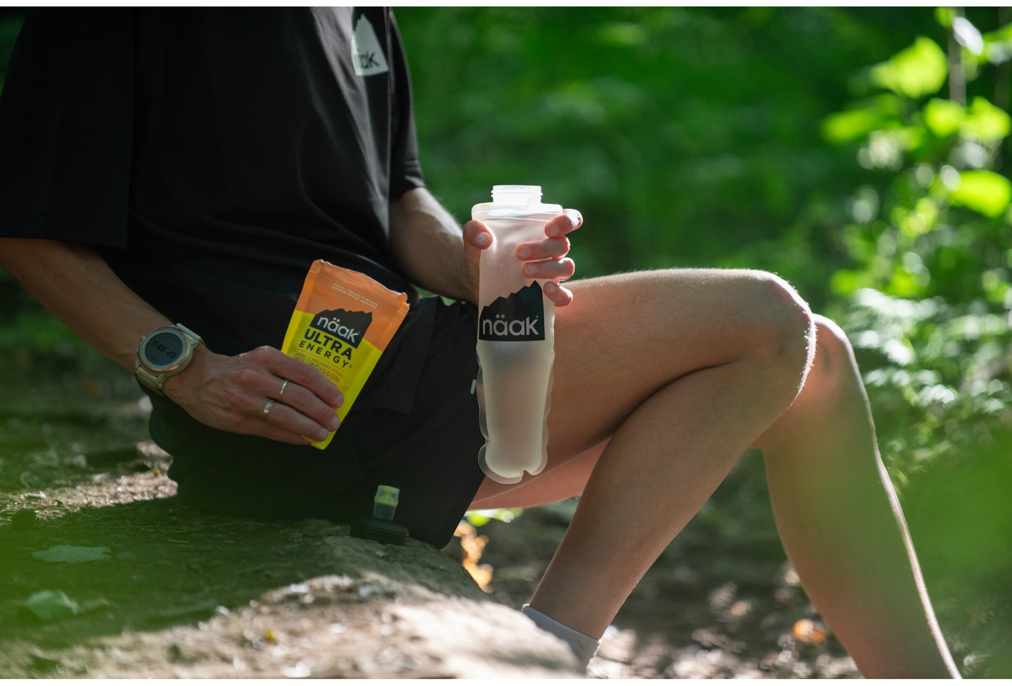 Naak Ultra Energy - citron vert - 72 g peach apricot