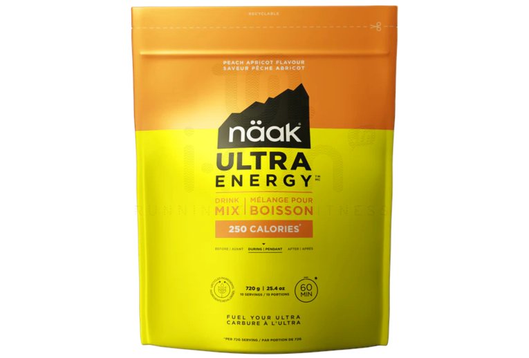 Naak Ultra Energy - 720 g p�che abricot
