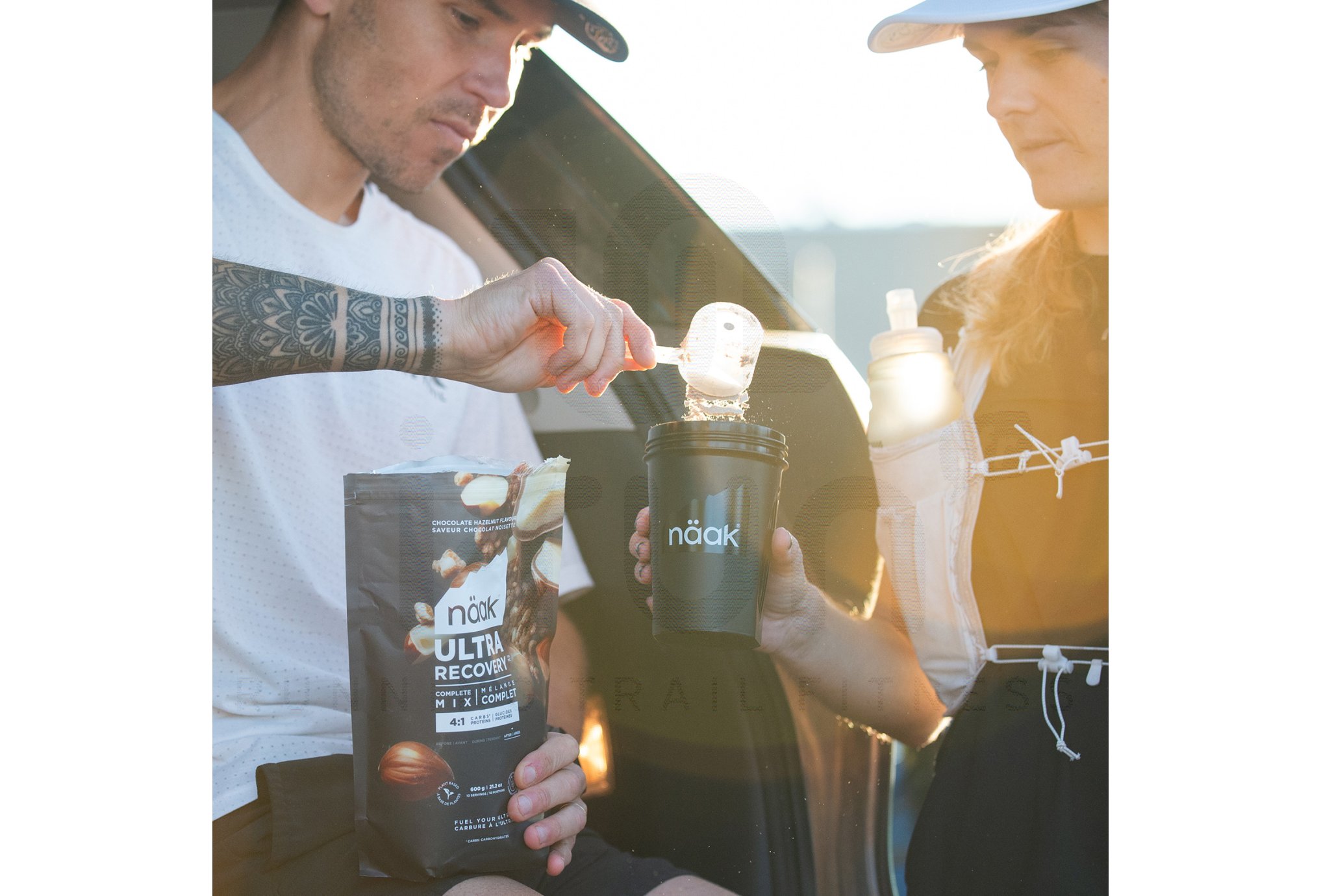 Naak Ultra Recovery - Complete Mix chocolade hazelnoot