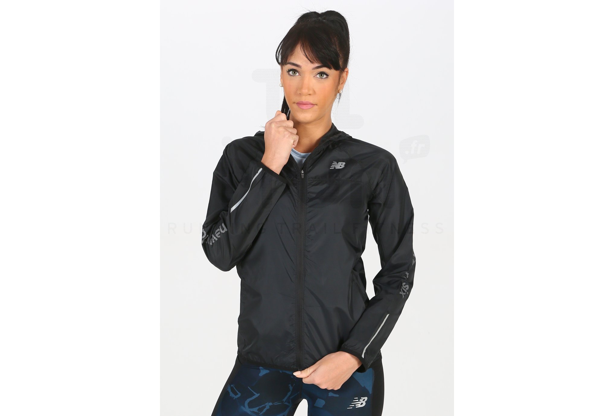 New Balance chaqueta Accelerate Windcheater Reflective