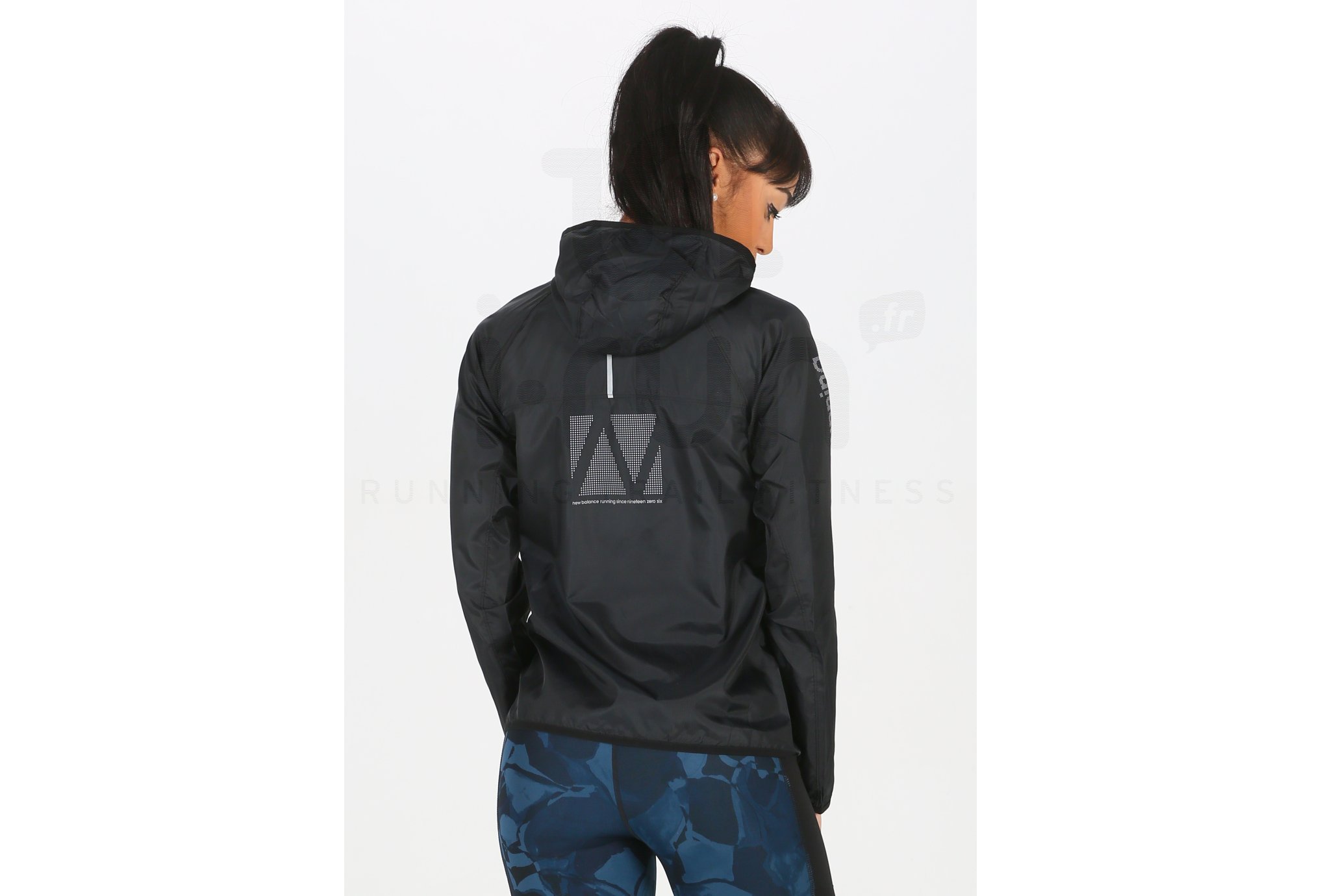 New Balance chaqueta Accelerate Windcheater Reflective