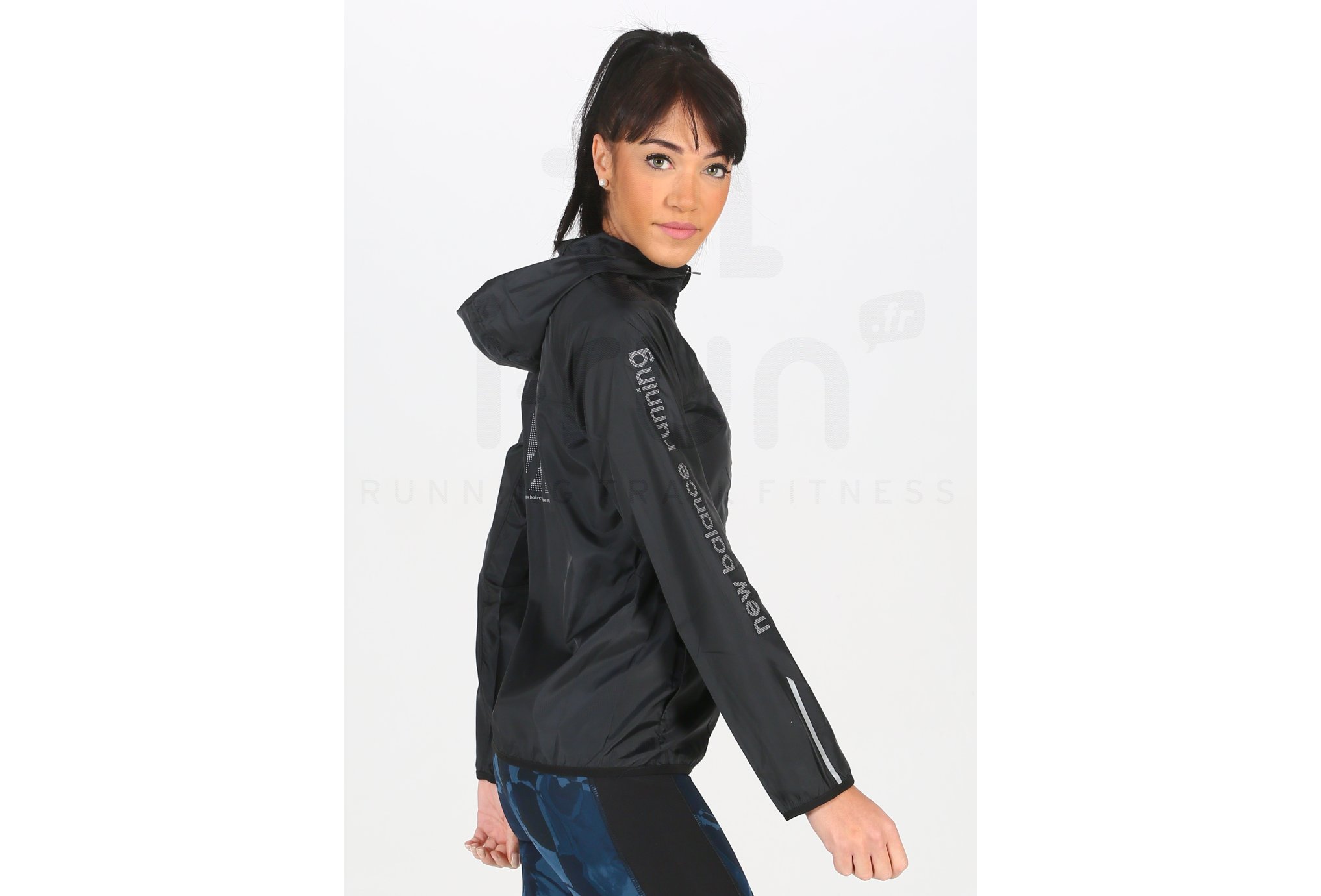 New Balance chaqueta Accelerate Windcheater Reflective