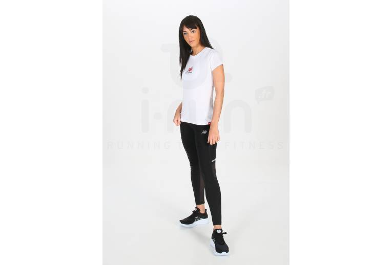 New Balance camiseta manga corta  Essentials Icon Stacked