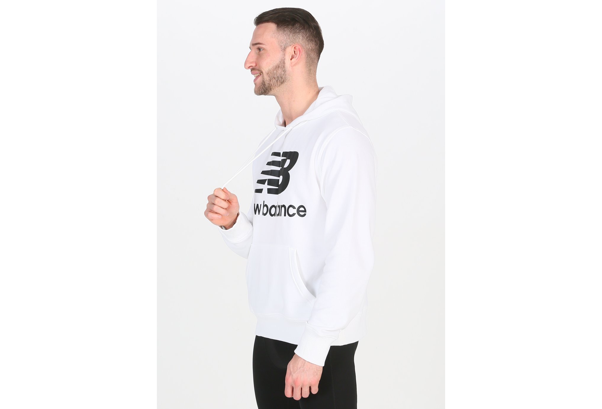 New Balance sudadera Essentials Stacked