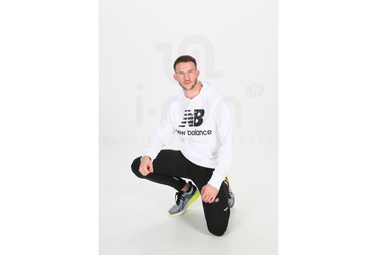 New Balance sudadera Essentials Stacked