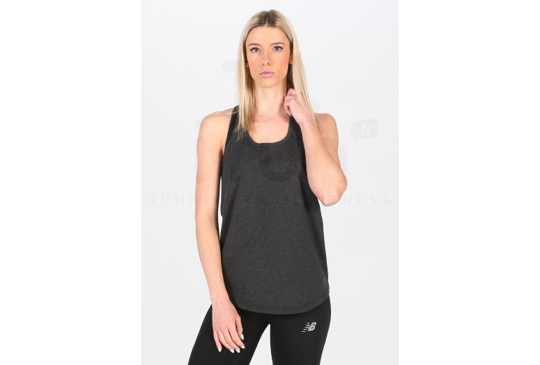 New Balance Camiseta de tirantes Heather Tech