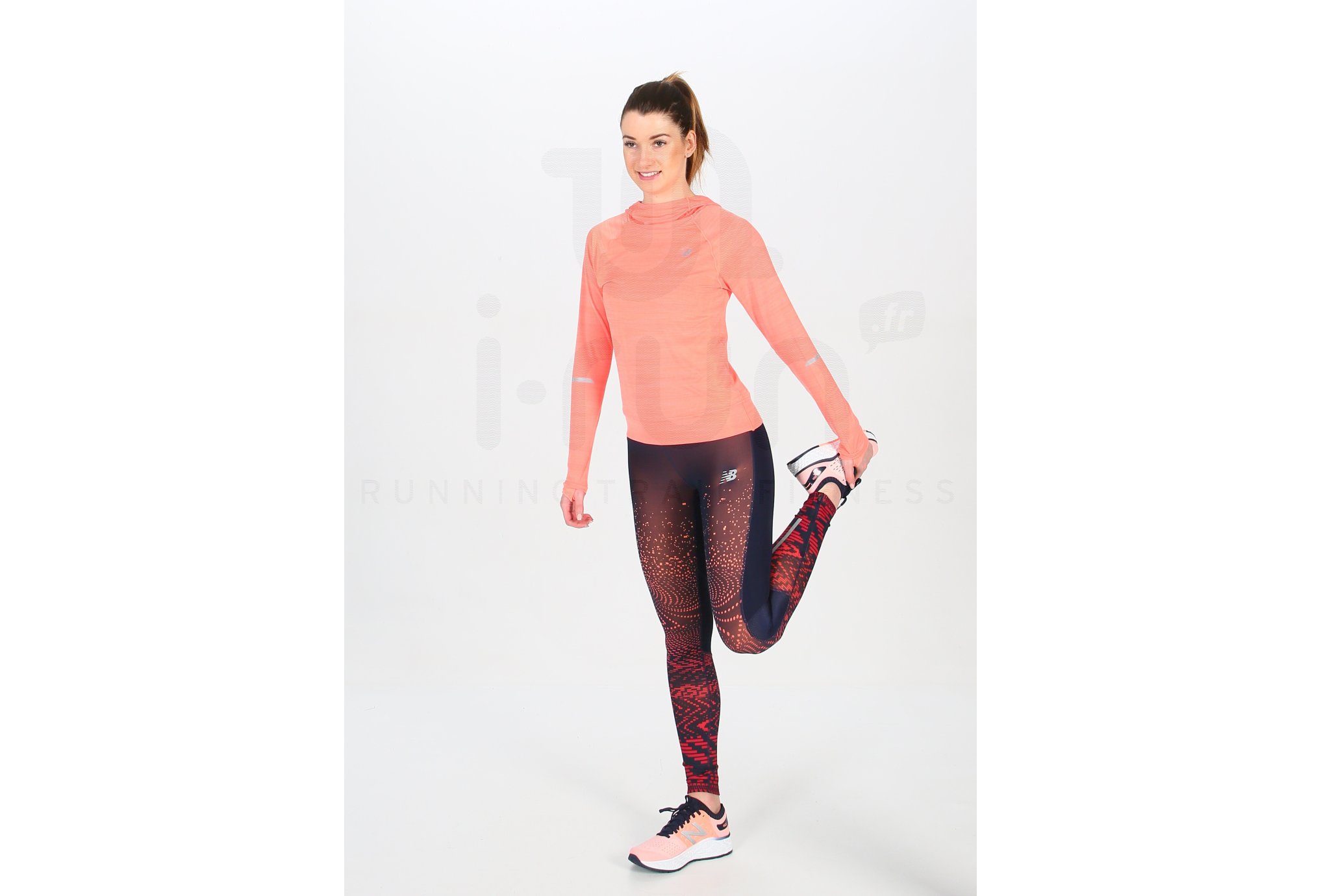 New Balance Mallas largas Impact Premium Printed Tight