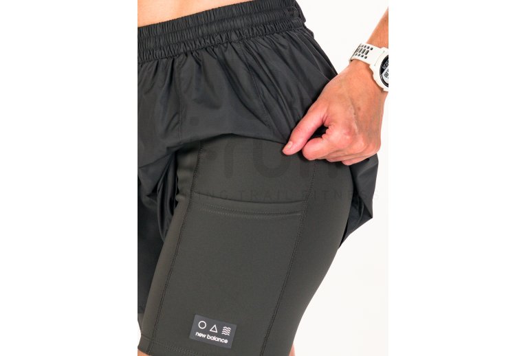 New Balance pantal�n corto Impact Run AT 2 en 1