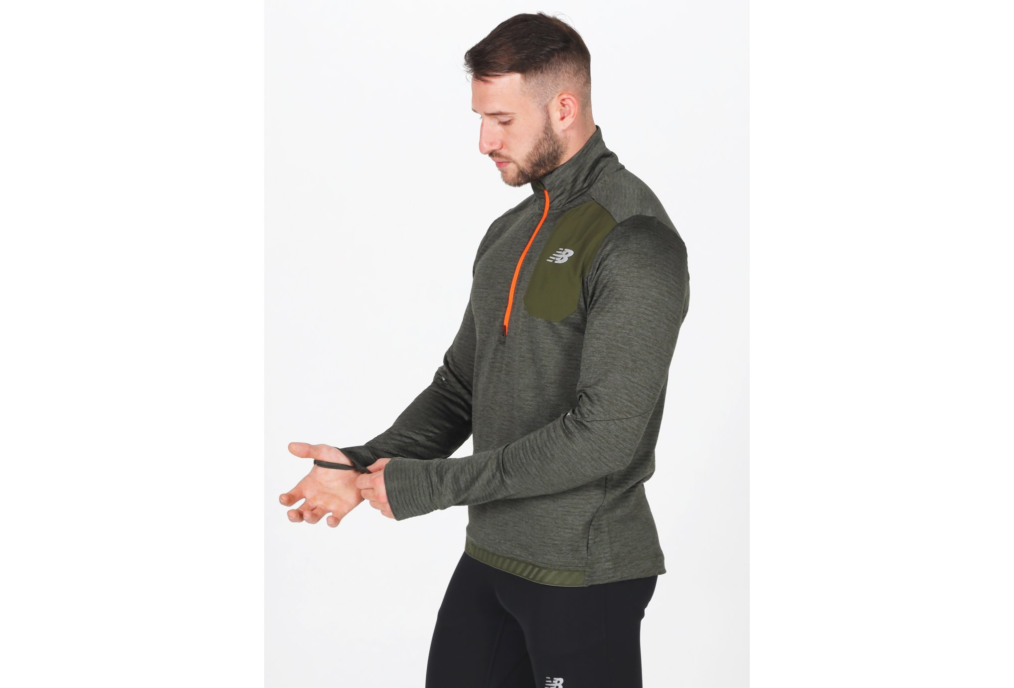 New Balance chaqueta Impact Run Grid Back