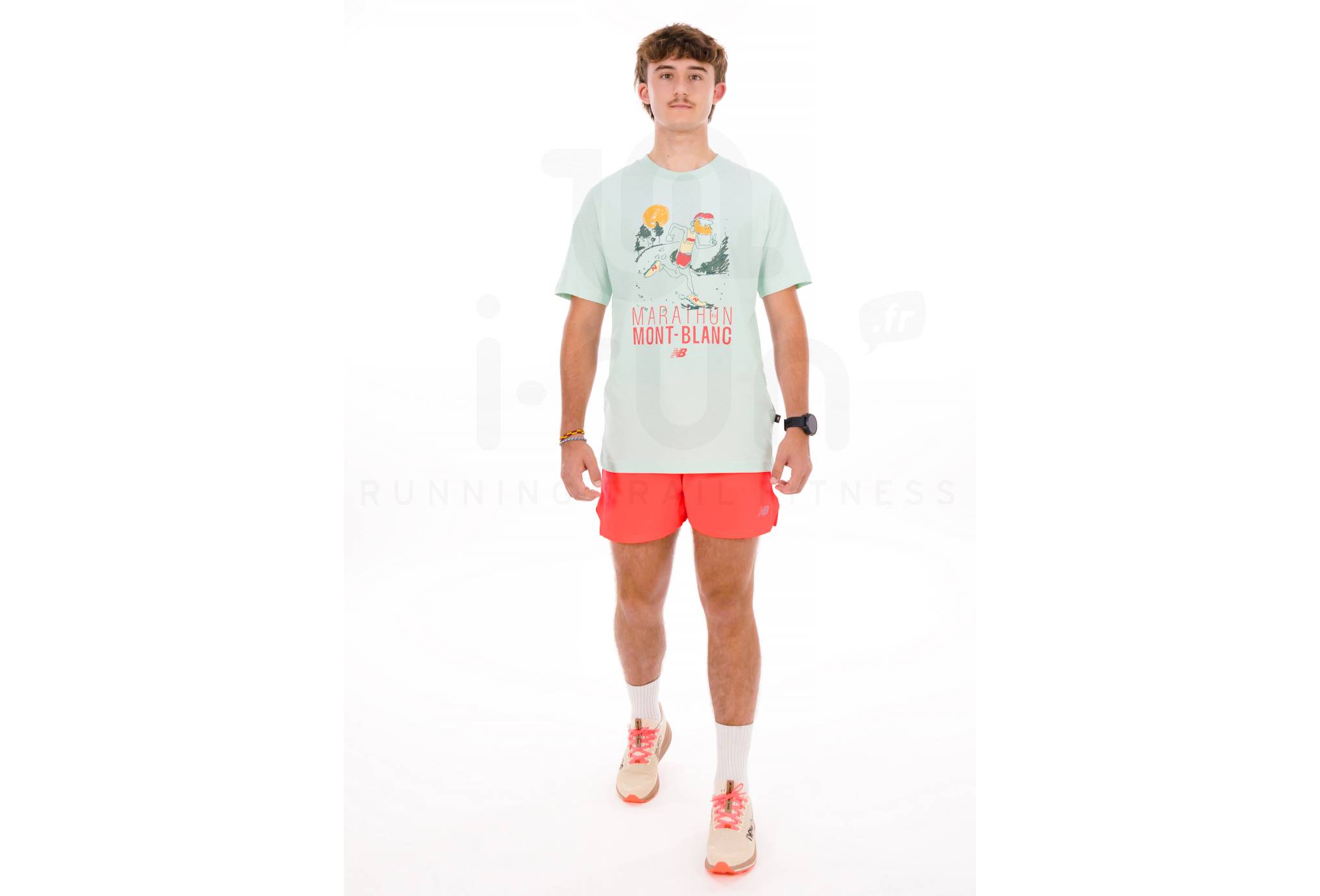 New Balance camiseta manga corta Marathon du Mont-Blanc