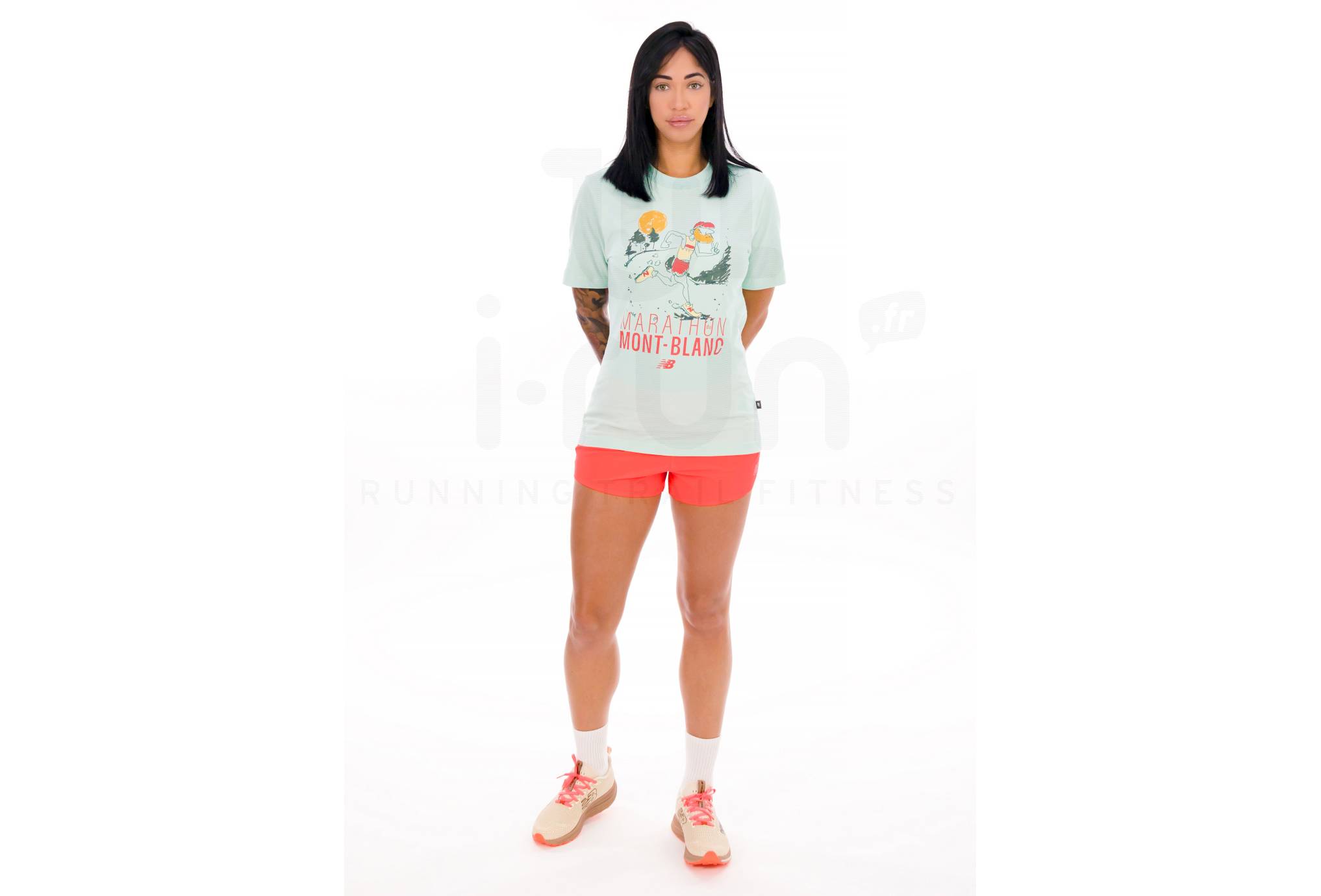 New Balance camiseta manga corta Marathon du Mont-Blanc