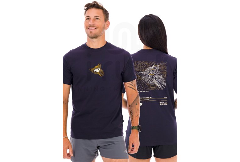 New Balance camiseta manga corta Marathon du Mont-Blanc Graphic