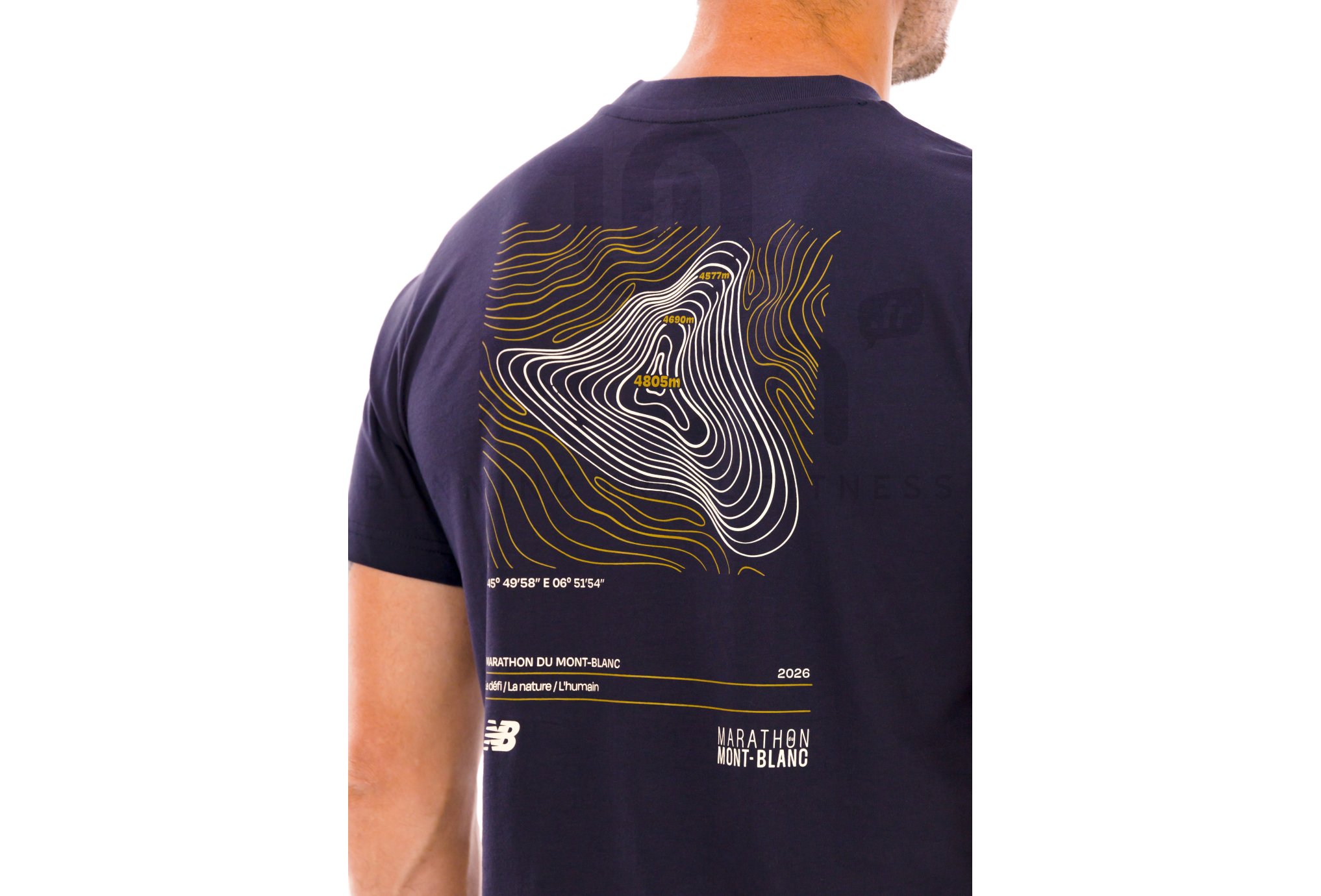 New Balance camiseta manga corta Marathon du Mont-Blanc Graphic