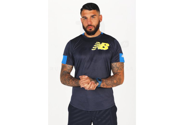 New Balance camiseta manga corta Printed Fast Flight