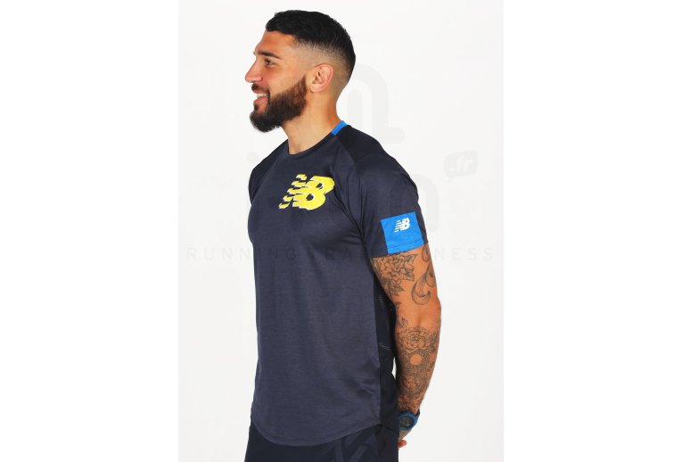 New Balance camiseta manga corta Printed Fast Flight