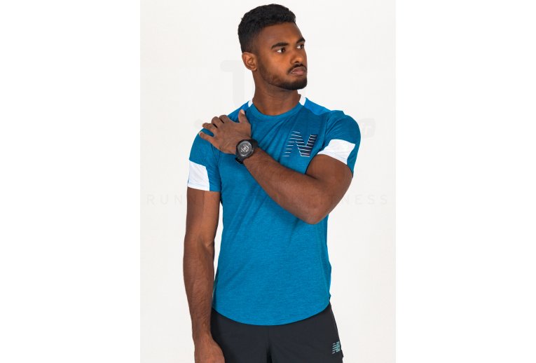 New Balance camiseta manga corta Printed Fast Flight