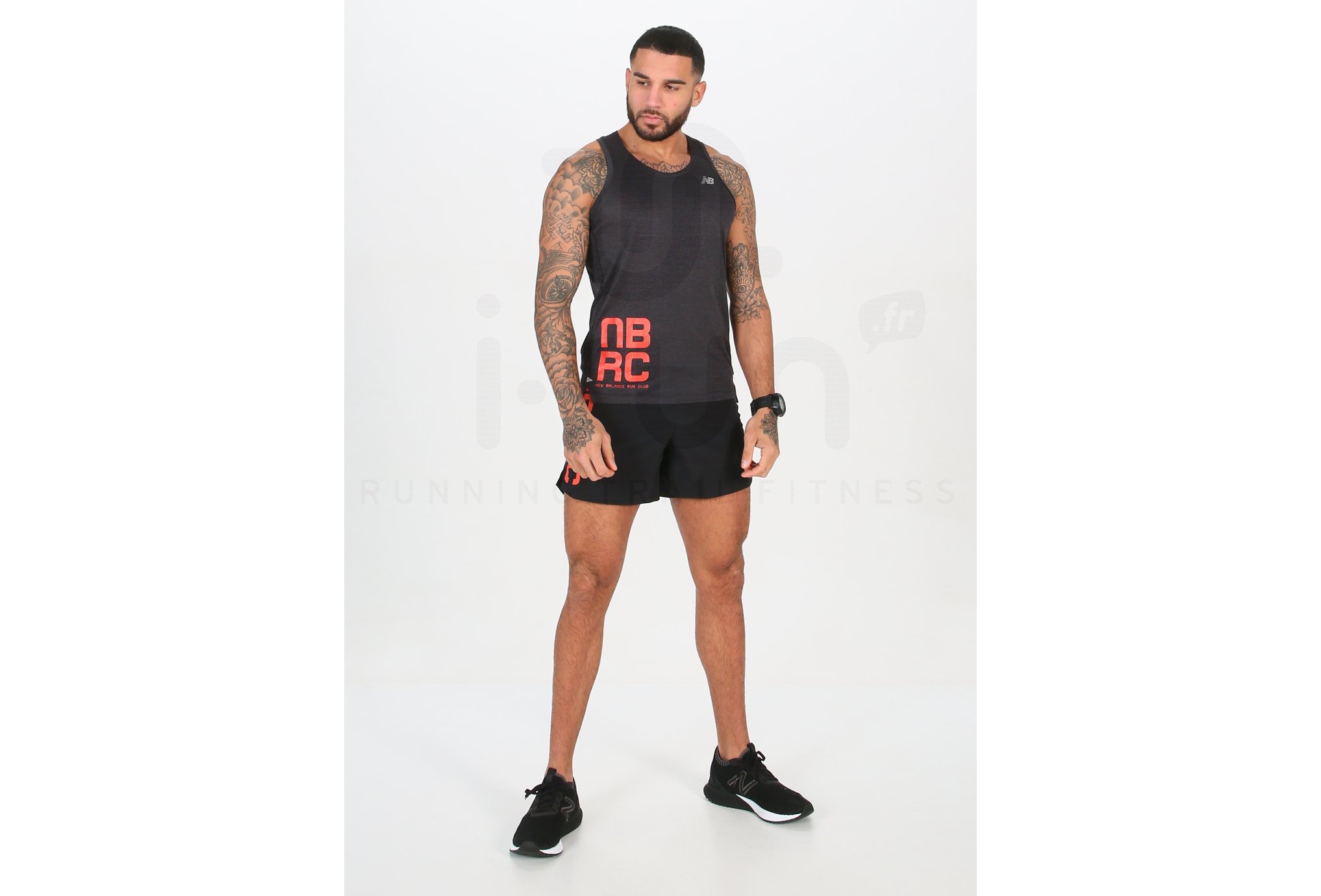 New Balance camiseta de tirantes Printed Impact Run